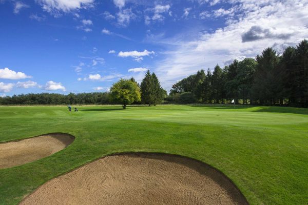 Redbourn Golf Club wide course view